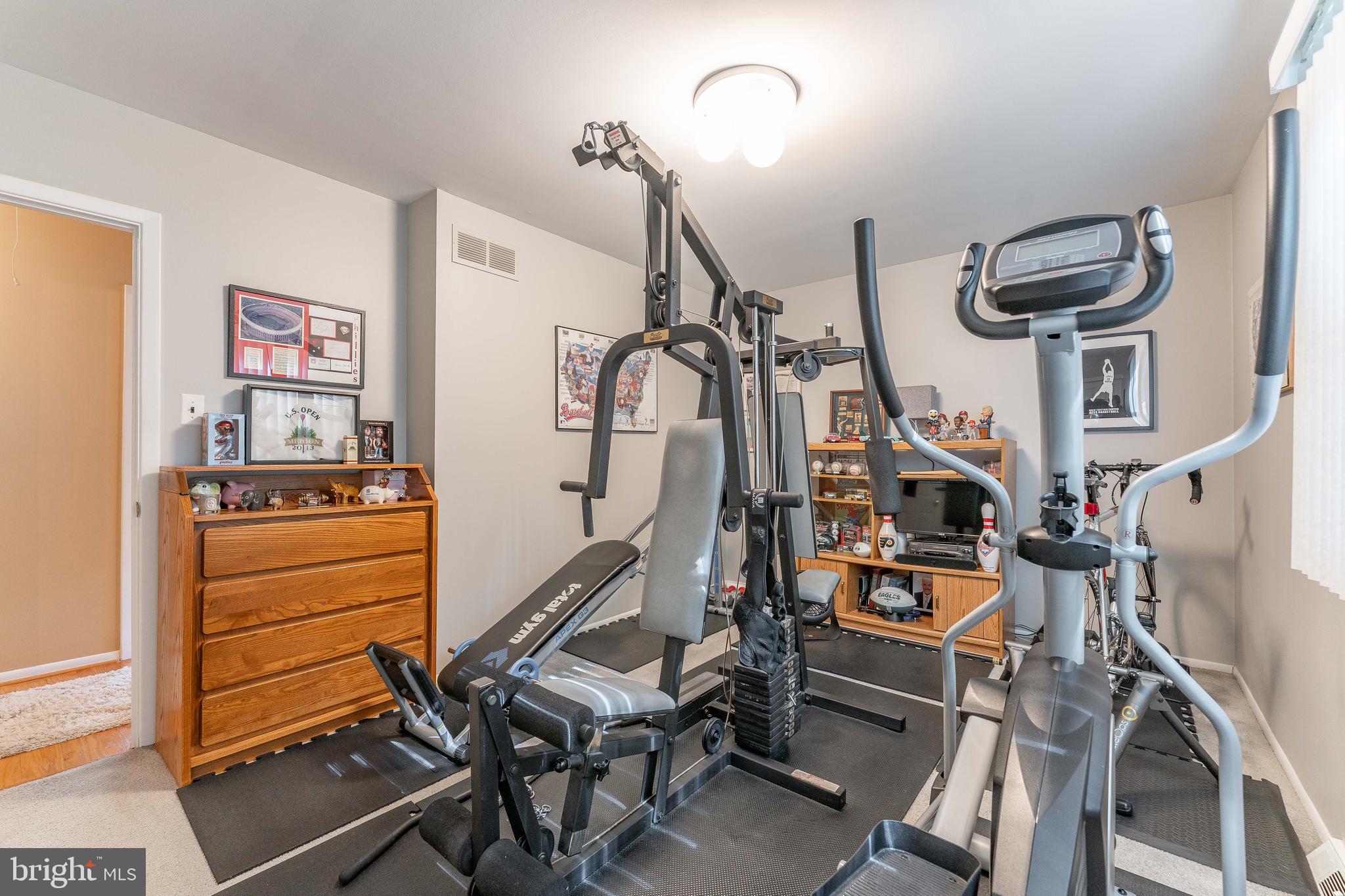 345 Ellis Road Havertown, PA 19083 - Photo 40 of 47 a view of a room with gym equipment
