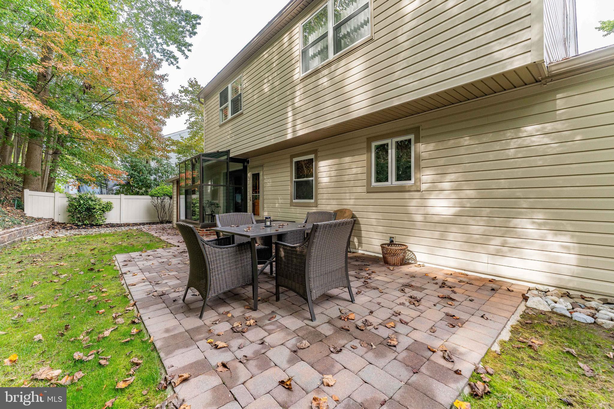345 Ellis Road Havertown, PA 19083 - Photo 5 of 47 a view of a backyard with sitting area