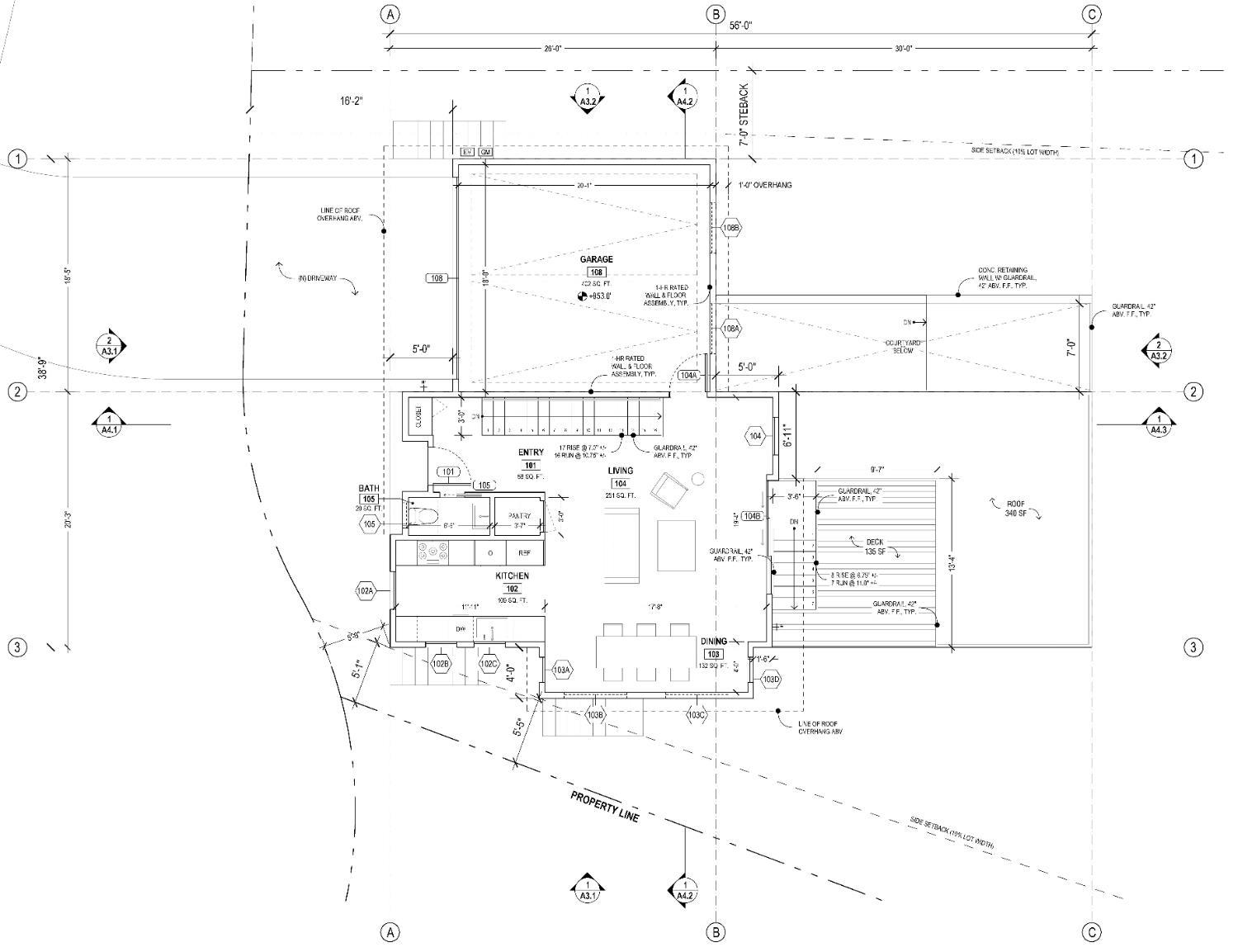 6716 Charing Cross Road Berkeley, CA 94705 - Photo 6 of 11 a picture of floor plan