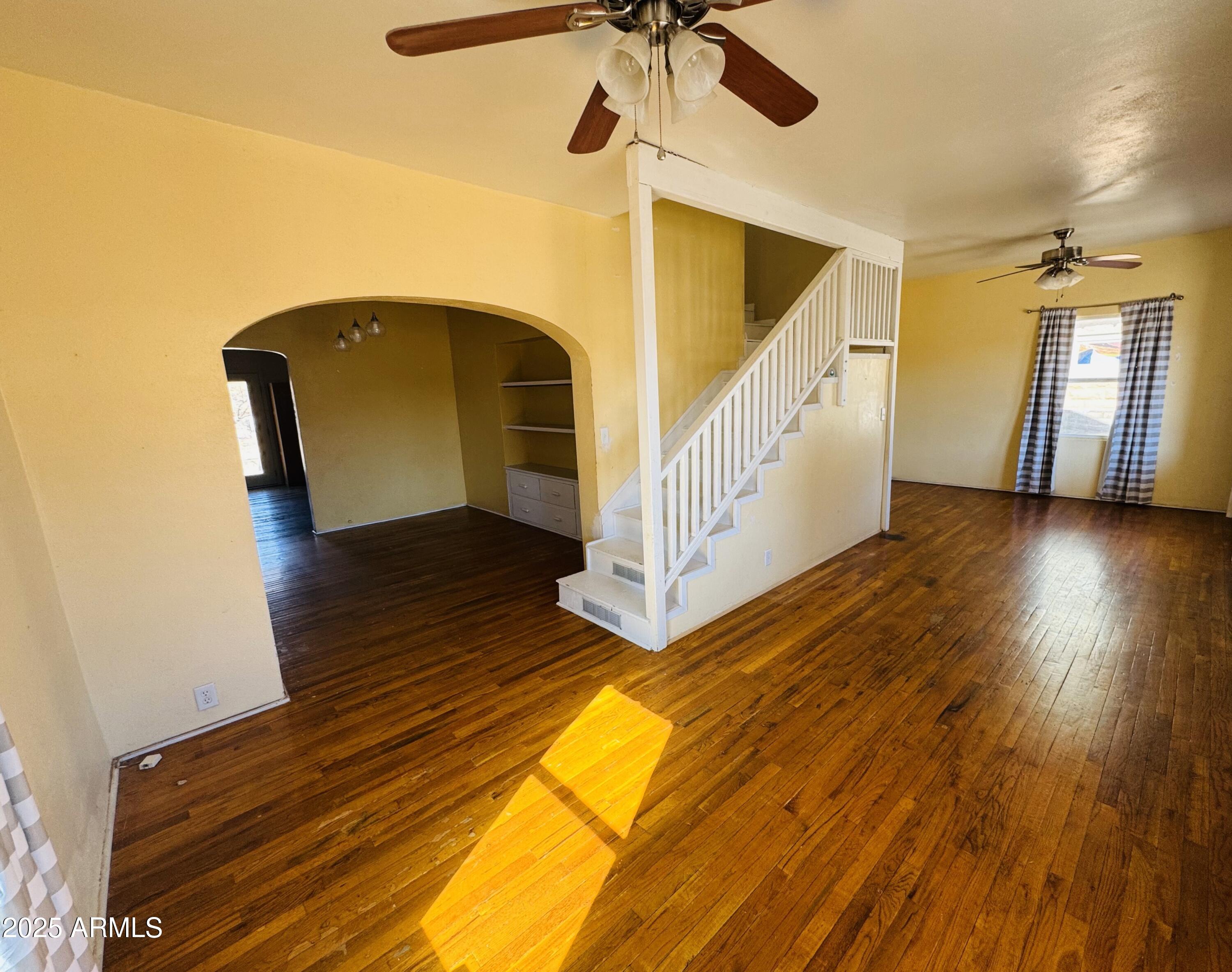 507 Bisbee Road Bisbee, AZ 85603 - Photo 6 of 26 a view of entryway and hall with wooden floor
