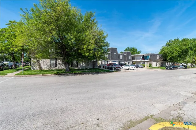 a view of street with cars