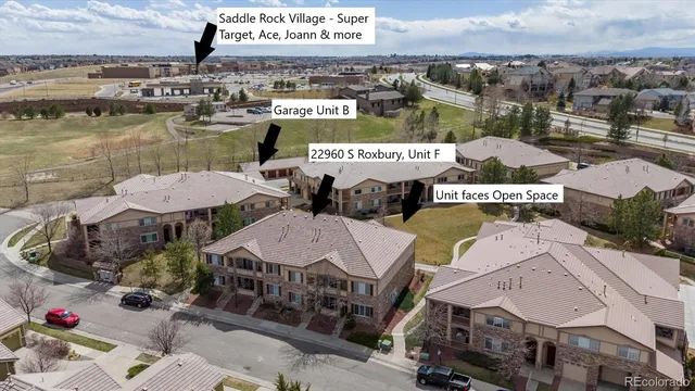 $340,000 | 22960 East Roxbury Drive, Unit F, Aurora, CO 80016