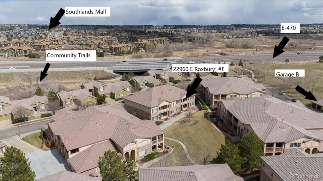 $340,000 | 22960 East Roxbury Drive, Unit F, Aurora, CO 80016