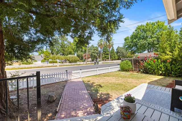 a view of outdoor space yard and swimming pool