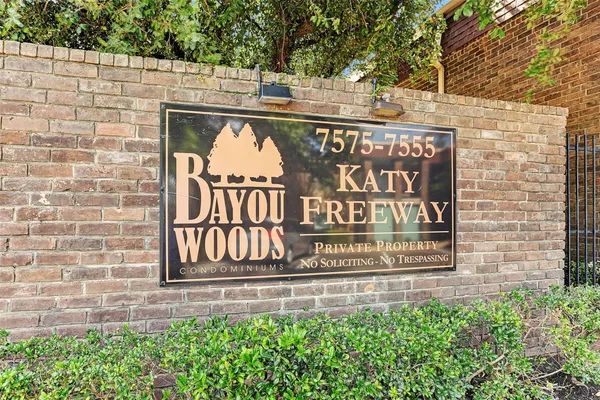 a sign on the side of a building