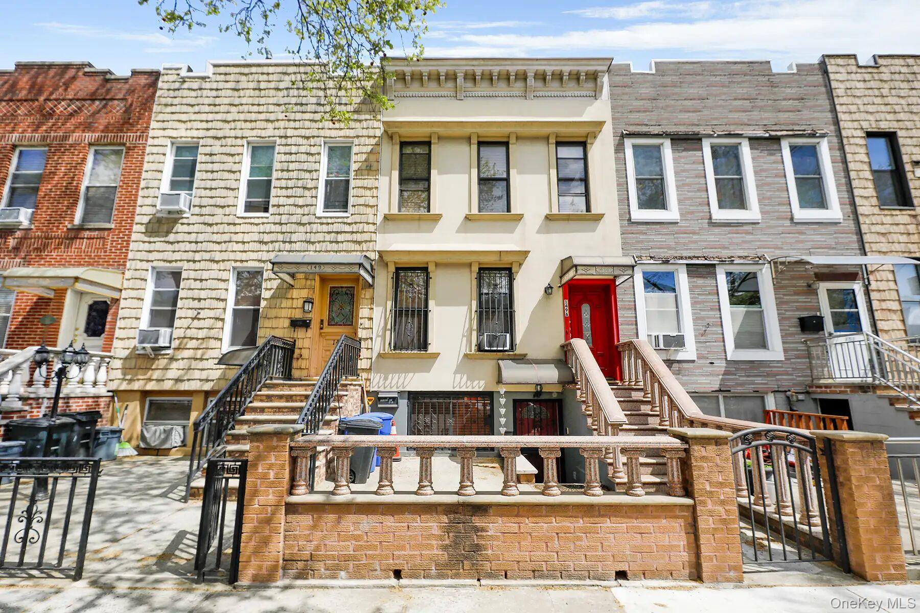 149 A 31st Street, Unit 2 Brooklyn, NY 11232 - Photo 1 of 1 a front view of multiple houses
