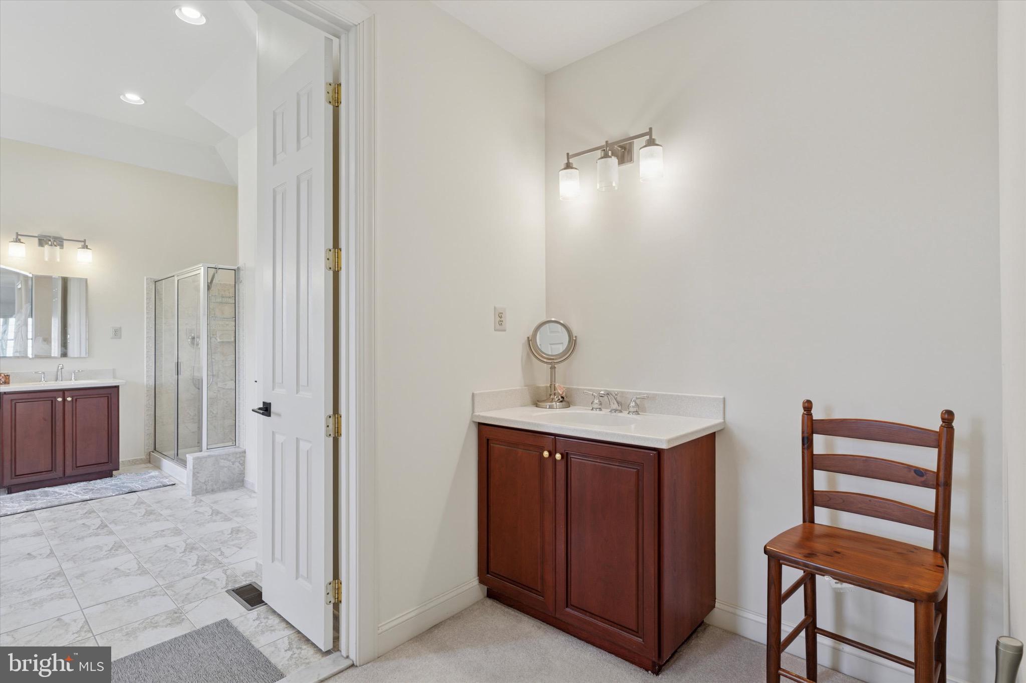 1375 Sloan Way Ambler, PA 19002 - Photo 38 of 54 a view of a bathroom with sink mirror and window