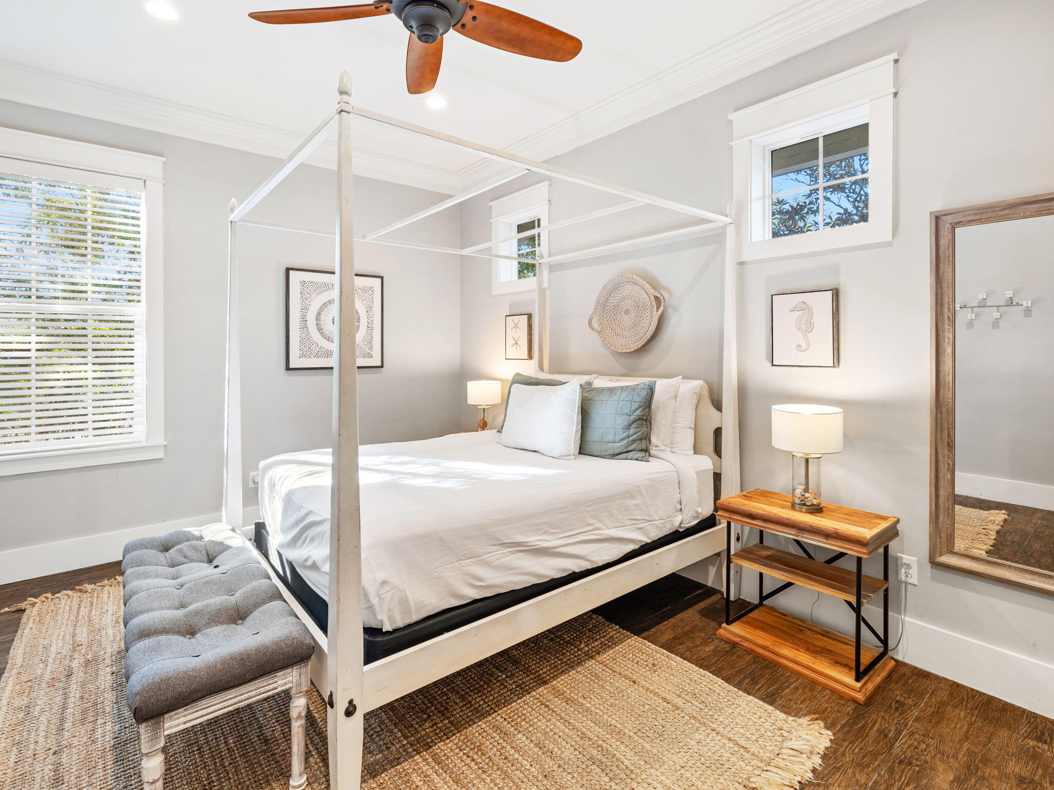 9 Willow Mist Road Inlet Beach, FL 32461 - Photo 20 of 52 a bedroom with a bed and a window