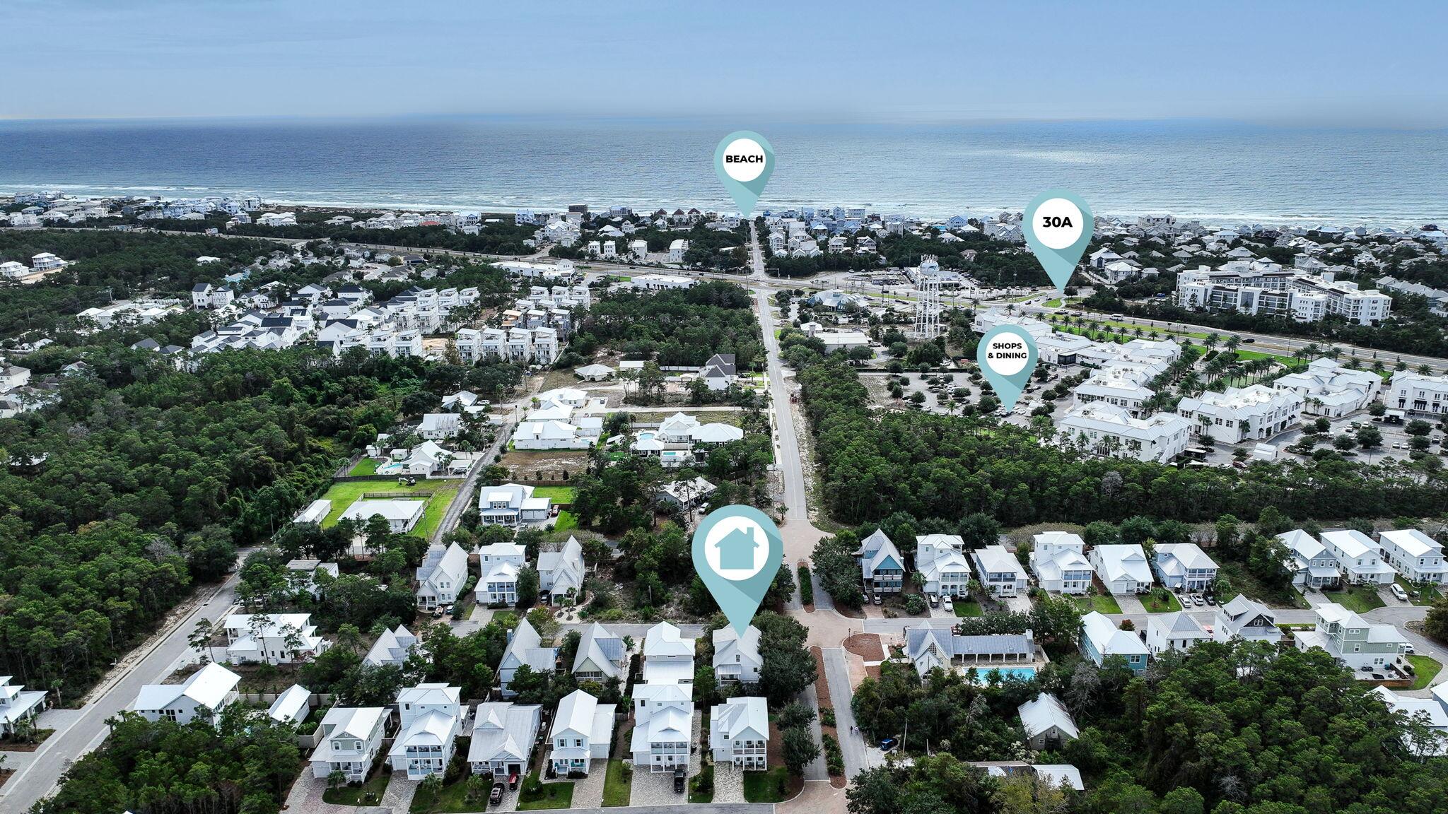 9 Willow Mist Road Inlet Beach, FL 32461 - Photo 2 of 52 a city view