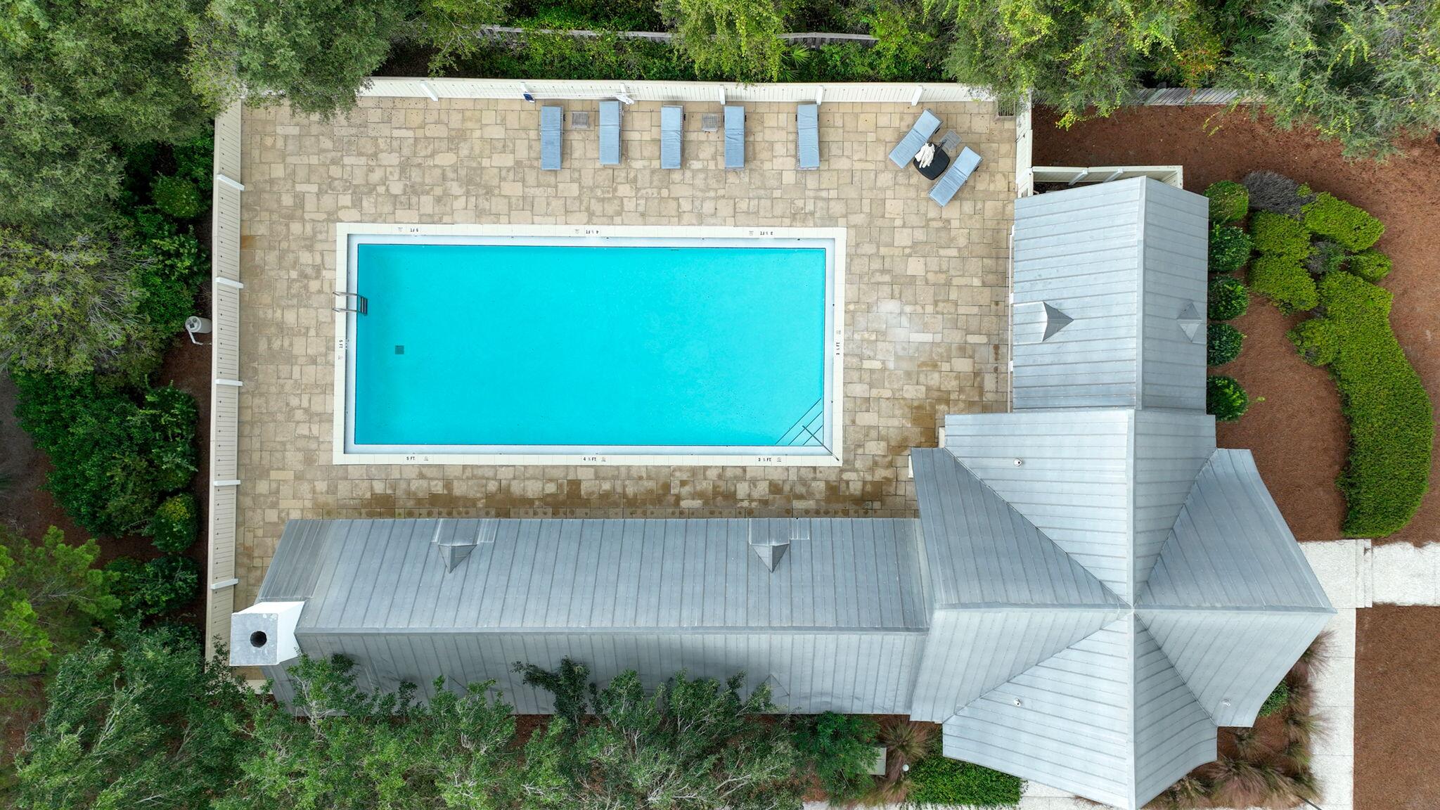 9 Willow Mist Road Inlet Beach, FL 32461 - Photo 50 of 52 an aerial view of a house with a yard