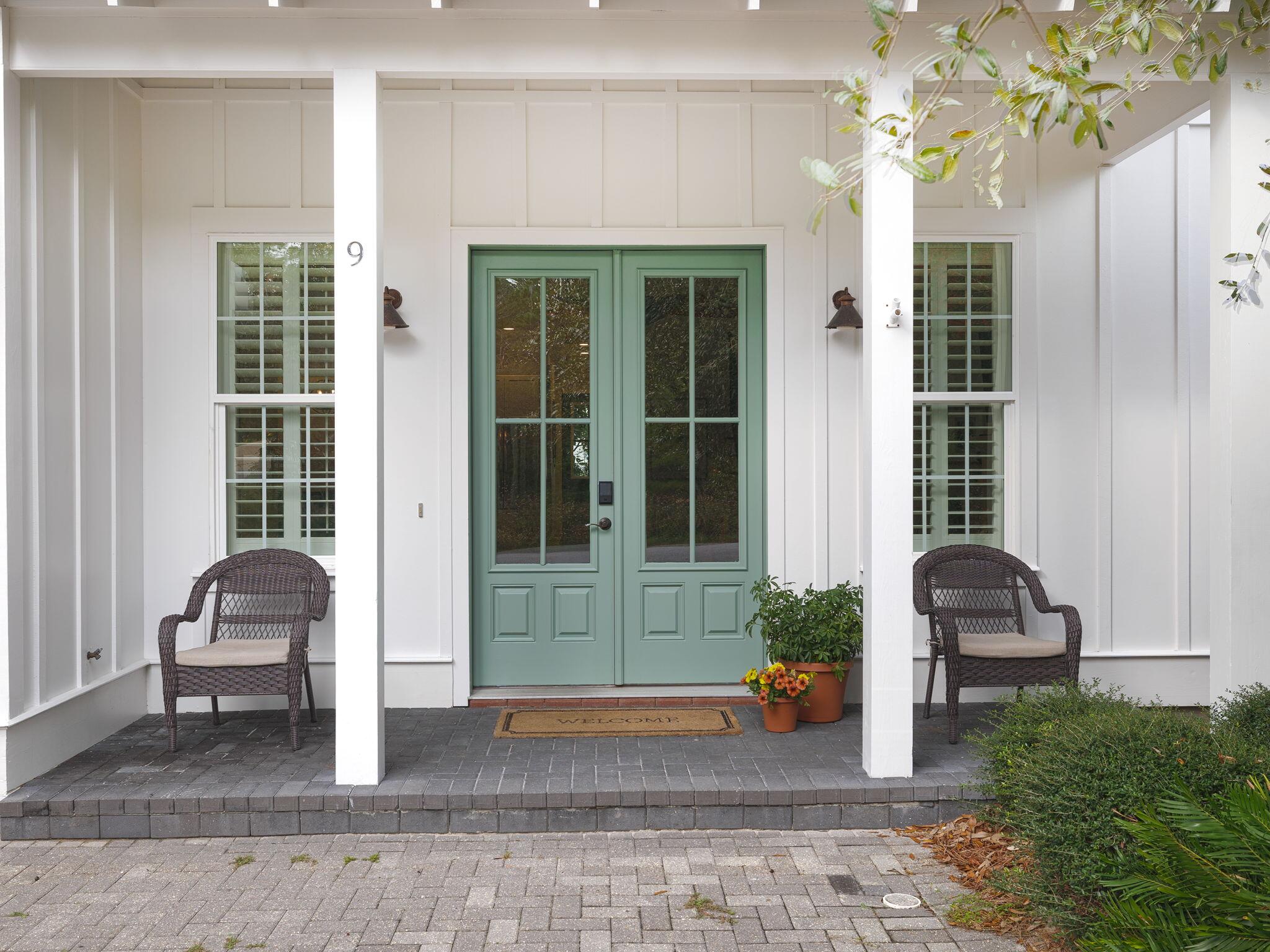 9 Willow Mist Road Inlet Beach, FL 32461 - Photo 5 of 52 a view of front door with outdoor seating