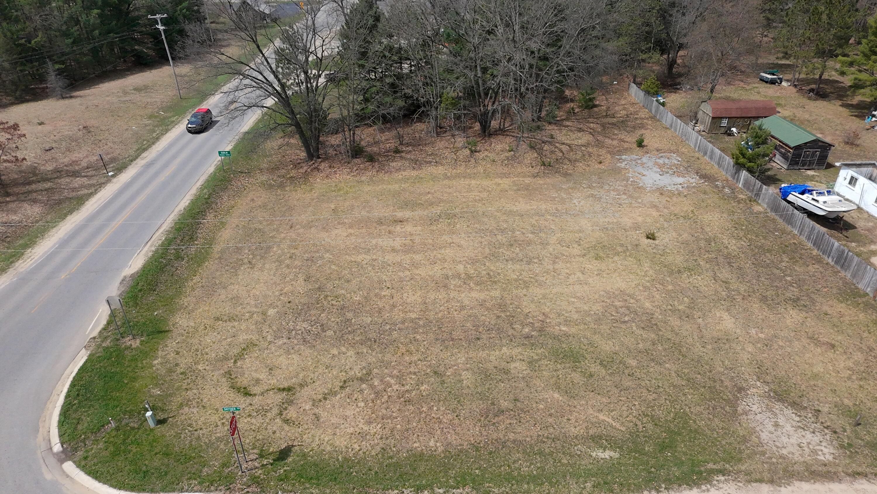 3976 Snyder Road Wellston, MI 49689 - Photo 4 of 11 Facing West from Snyder Rd