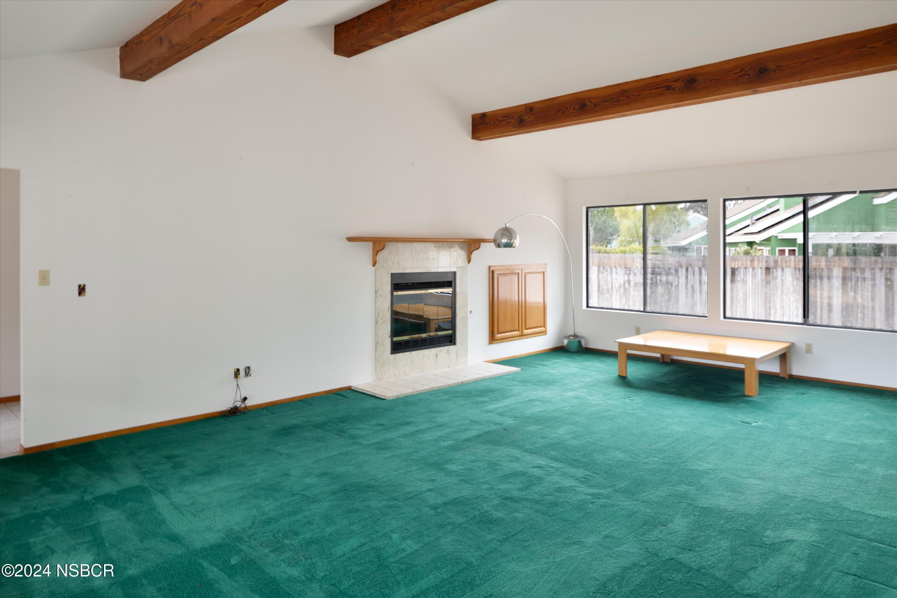 970 Onstott Road Lompoc, CA 93436 - Photo 19 of 38 a view of an empty room with a fireplace and a fireplace