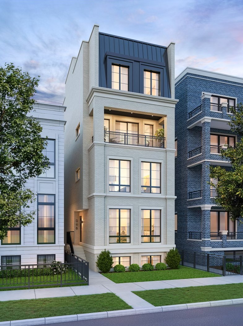 646 West Webster Avenue, Unit 2 Chicago, IL 60614 - Photo 1 of 4 a front view of a building