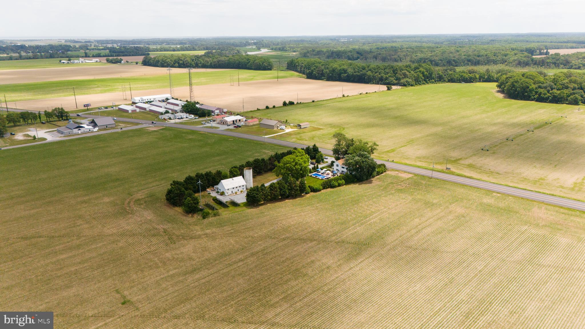26285 Broadkill Road Milton, DE 19968 - Photo 91 of 98 Bird’s-Eye Aerial of Full Estate
