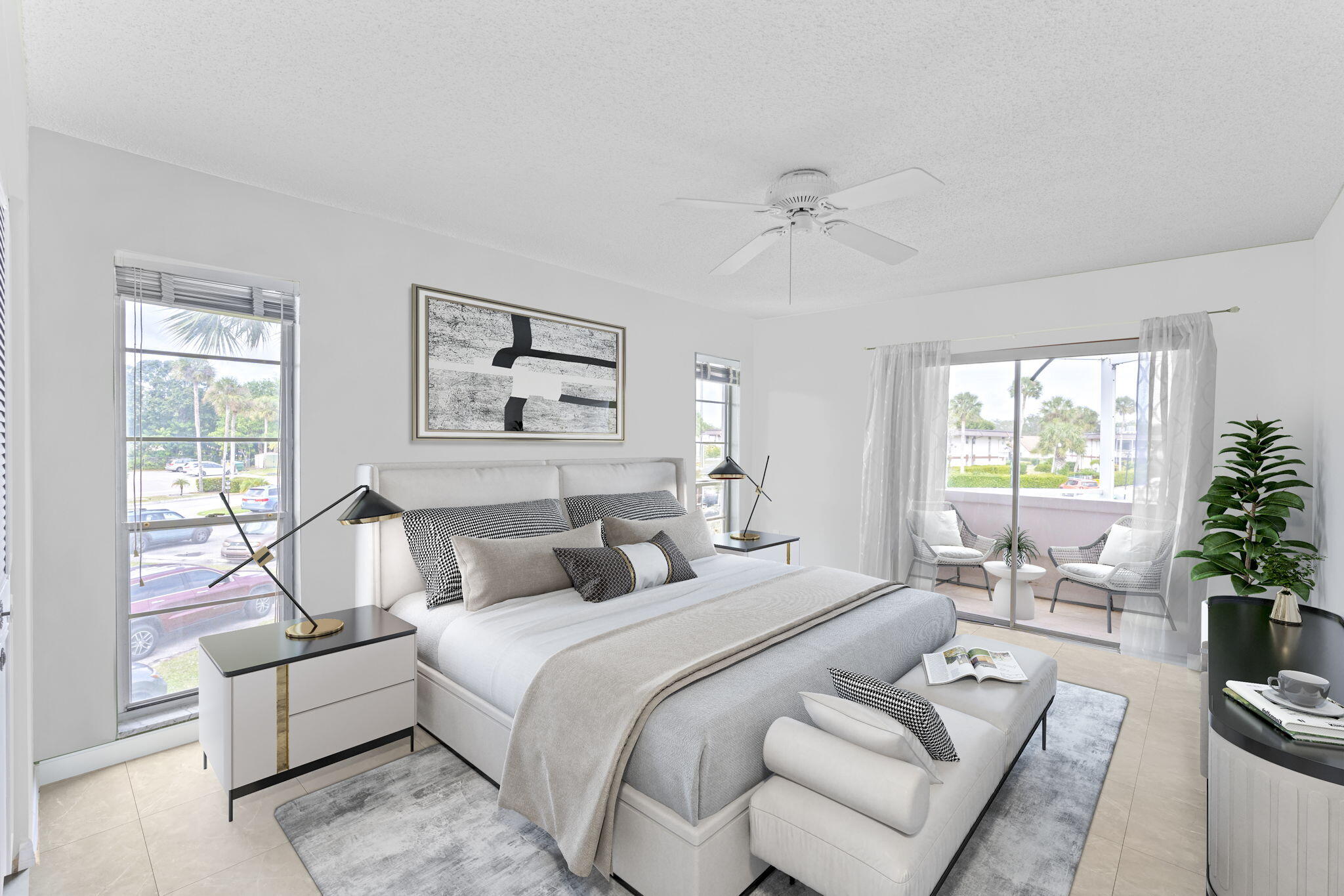 3 Greenway Village North, Unit 209 Royal Palm Beach, FL 33411 - Photo 12 of 33 Main Bedroom VS