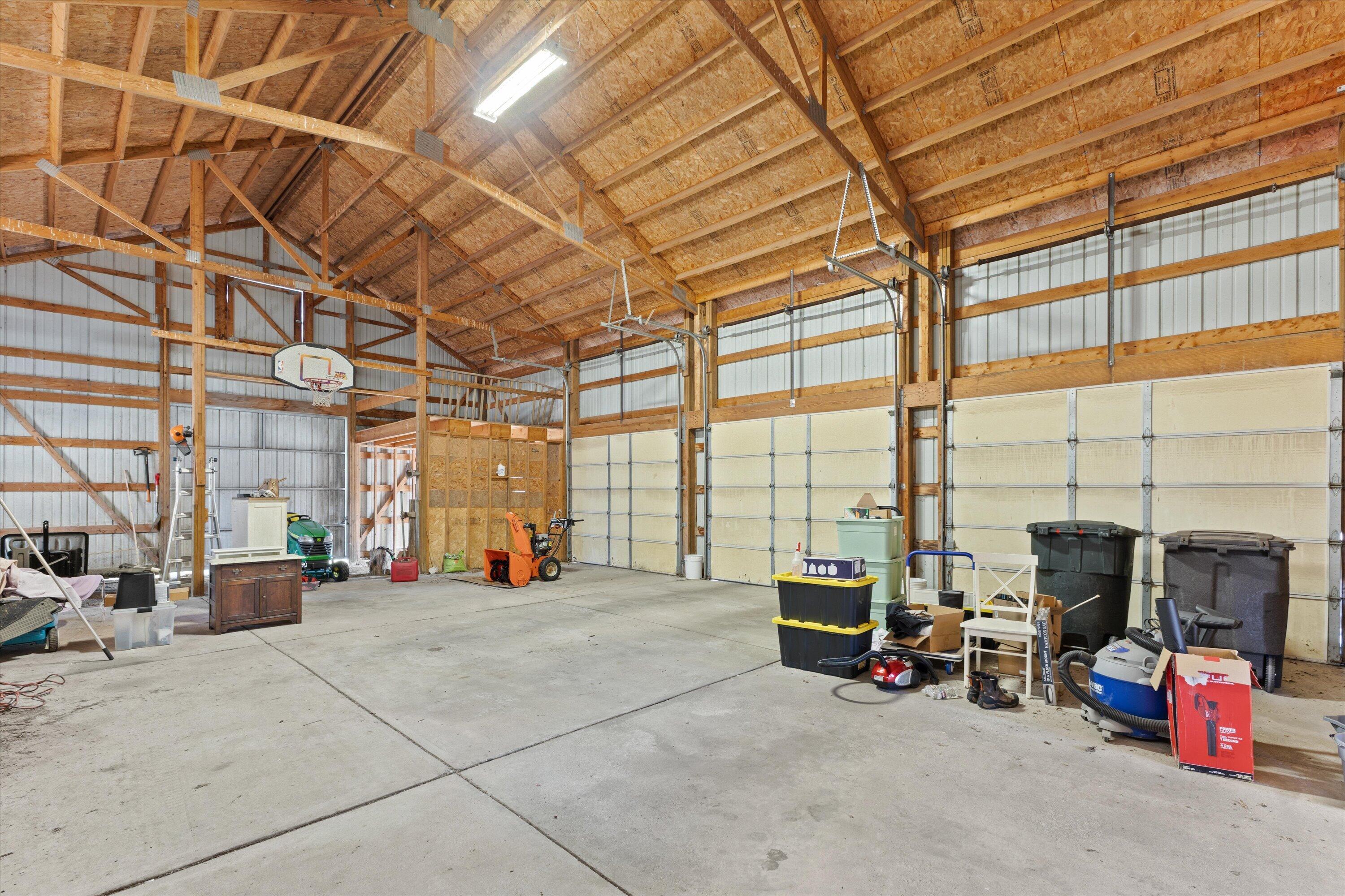 S38W31902 Wern Way Genesee, WI 53189 - Photo 26 of 67 inside of garage with hay storage loft