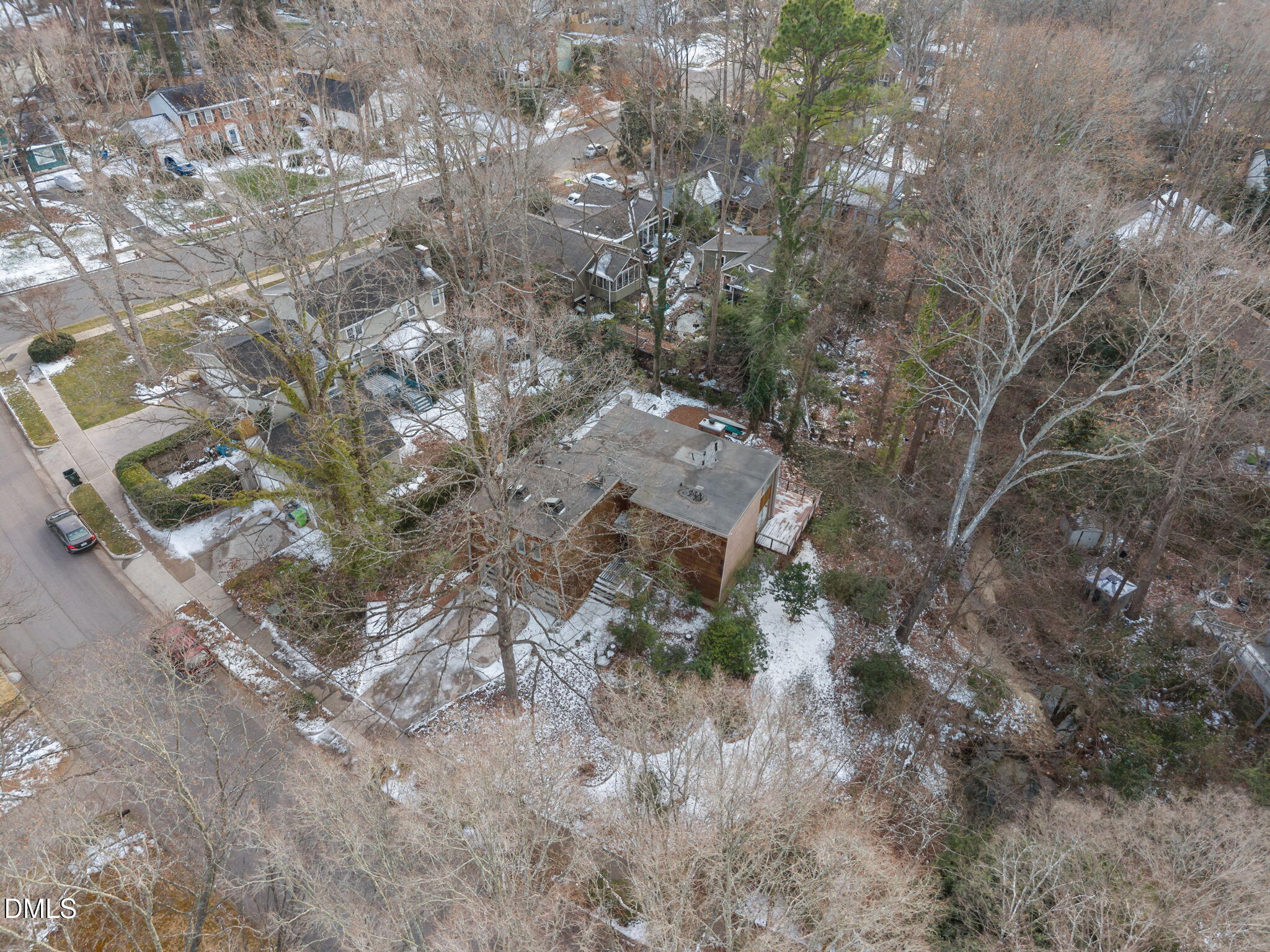 1108 Hemingway Drive Raleigh, NC 27609 - Photo 63 of 68 1108 Hemingway - Aerial View