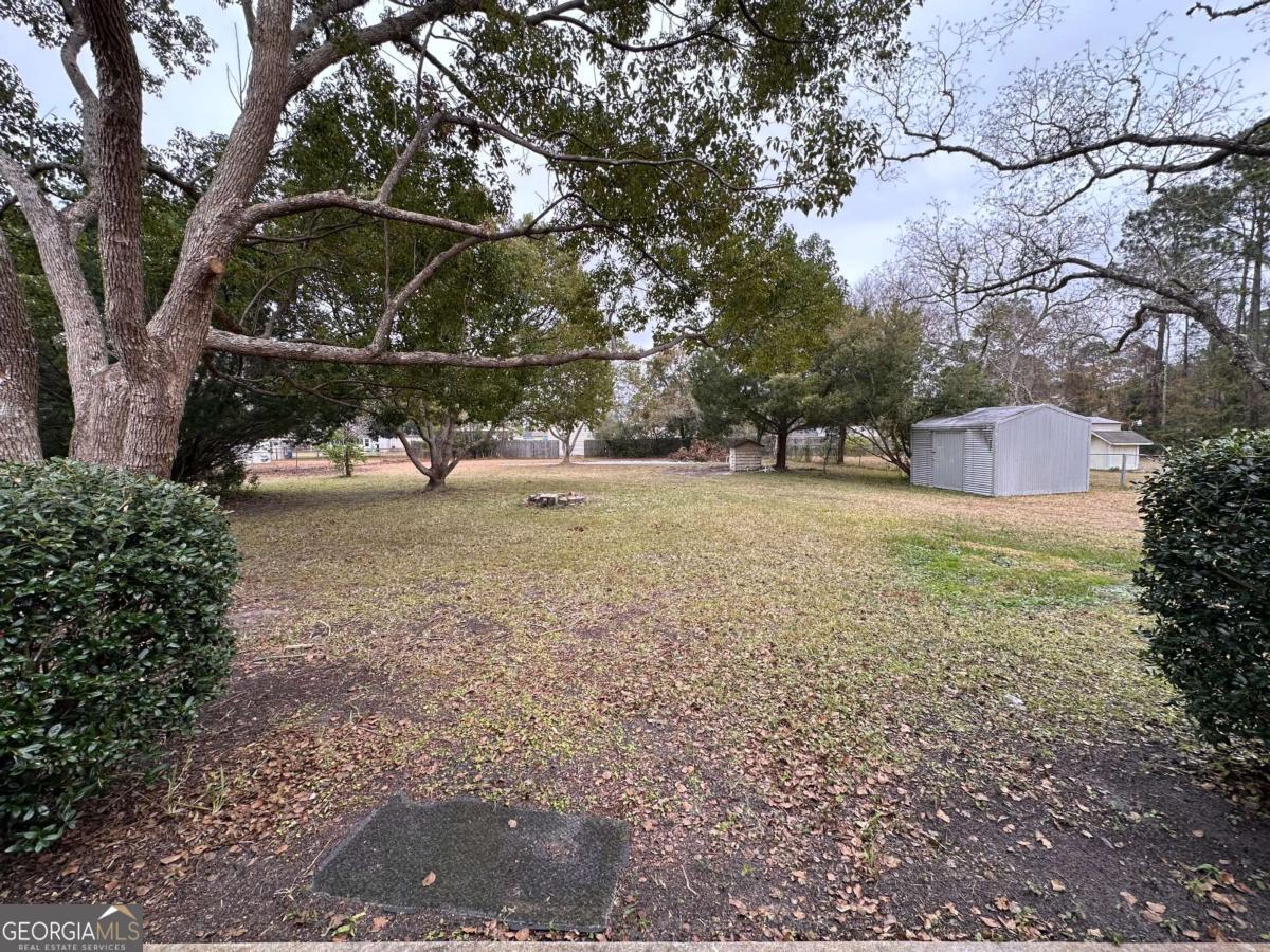562 Mush Bluff Road St. Marys, GA 31558 - Photo 21 of 22 a view of a backyard with large trees