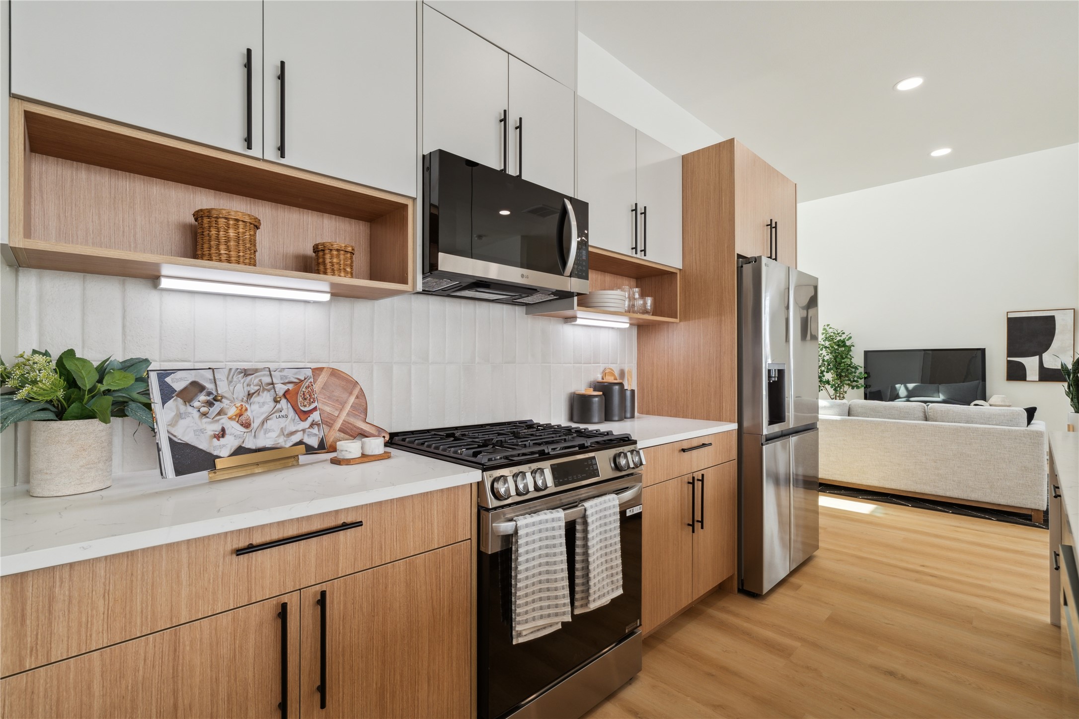 2943 Delafield Street Houston, TX 77023 - Photo 18 of 41 Thoughtfully designed down to the last detail, this kitchen invites you to cook, host, and linger a little longer.