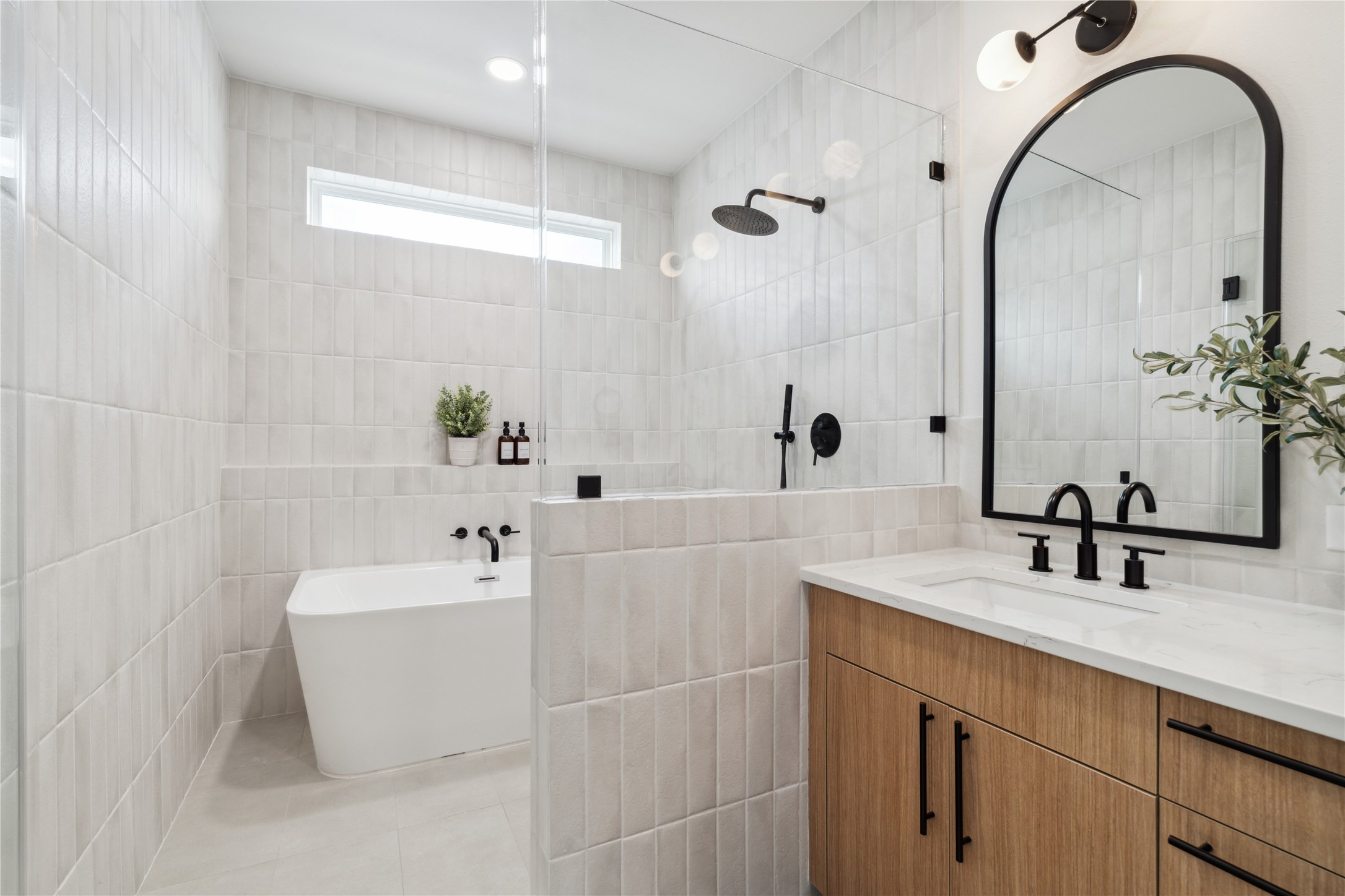 2943 Delafield Street Houston, TX 77023 - Photo 29 of 41 Seamless transitions and soft contrast make this ensuite feel elevated yet quietly grounded—true to Delafield’s design DNA.