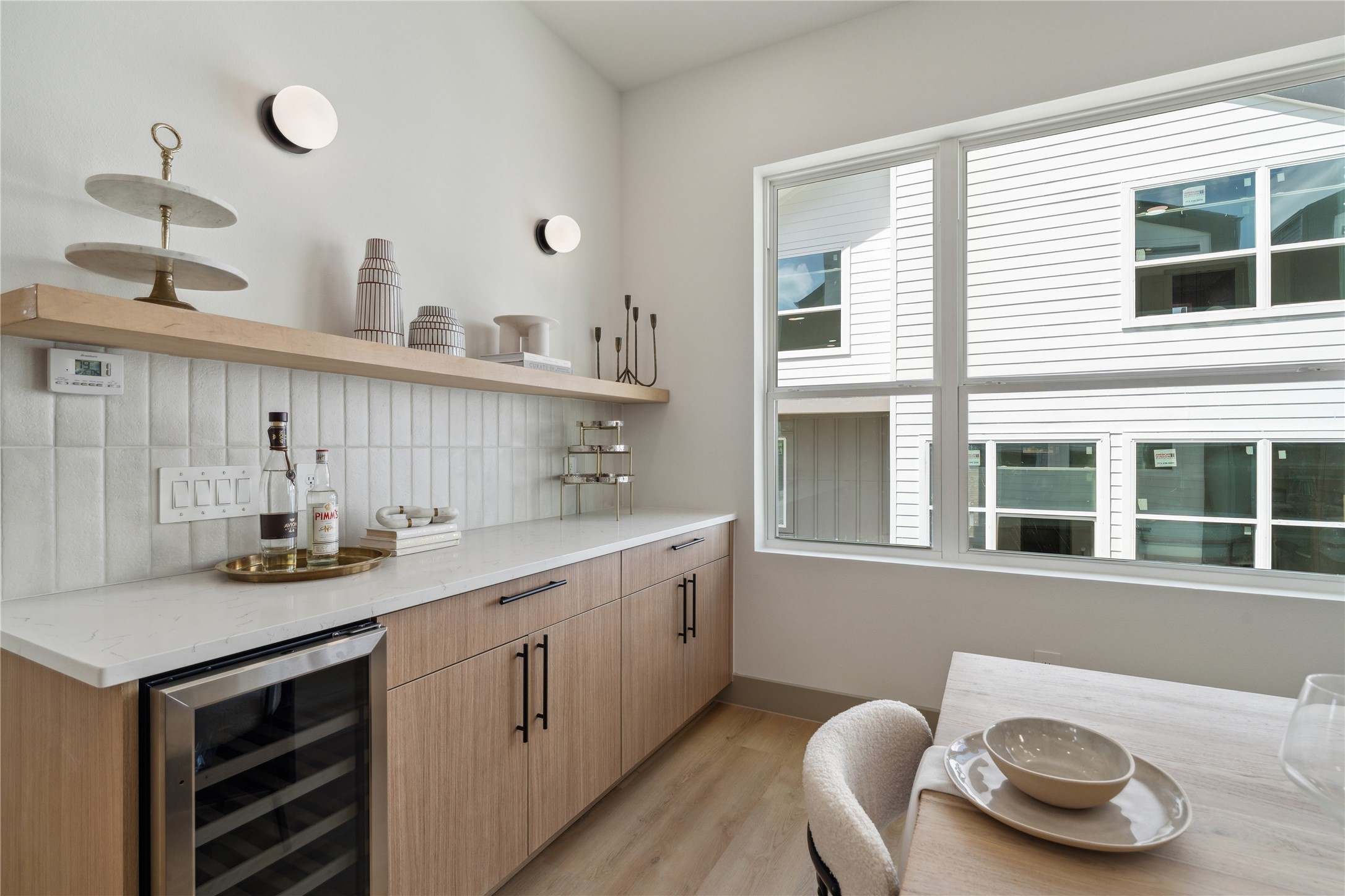 2943 Delafield Street Houston, TX 77023 - Photo 5 of 41 Designed for effortless hosting, this built-in station is perfect for cocktail hour, coffee service, or weekend brunch spreads.