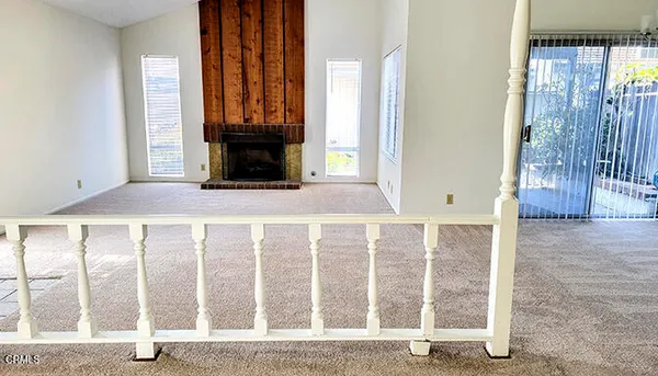 a view of a kitchen with furniture a kitchen and a sink