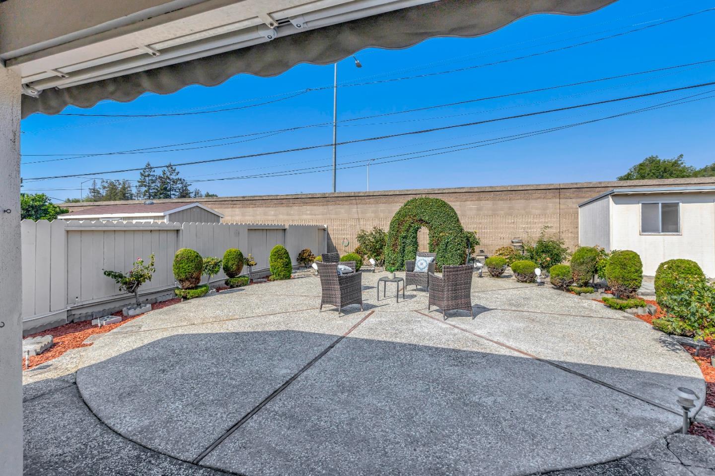 1548 Spring Street Mountain View, CA 94043 - Photo 30 of 40 a view of outdoor space and porch