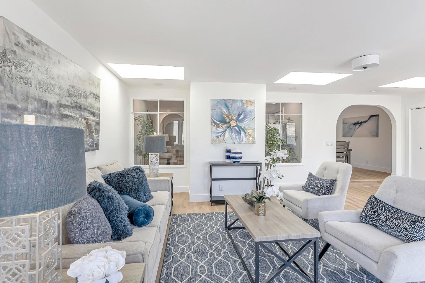 1548 Spring Street Mountain View, CA 94043 - Photo 9 of 40 a living room with furniture and a large window