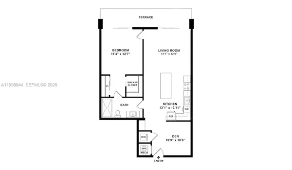$3,258 | 101 Diplomat Parkway, Unit 1205, Hallandale Beach, FL 33009