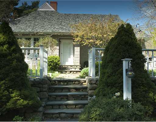 684 Shore Road York, ME 03902 - Photo 1 of 22 Exterior Front. Stone walls & steps...