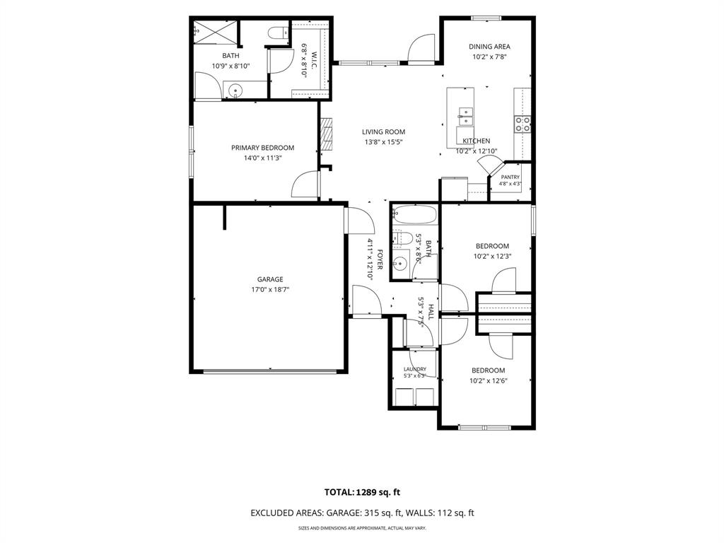 409 Wilson Way Denton, TX 76207 - Photo 33 of 33 Floor plan