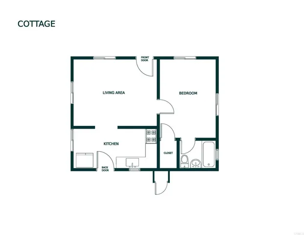 a picture of floor plan