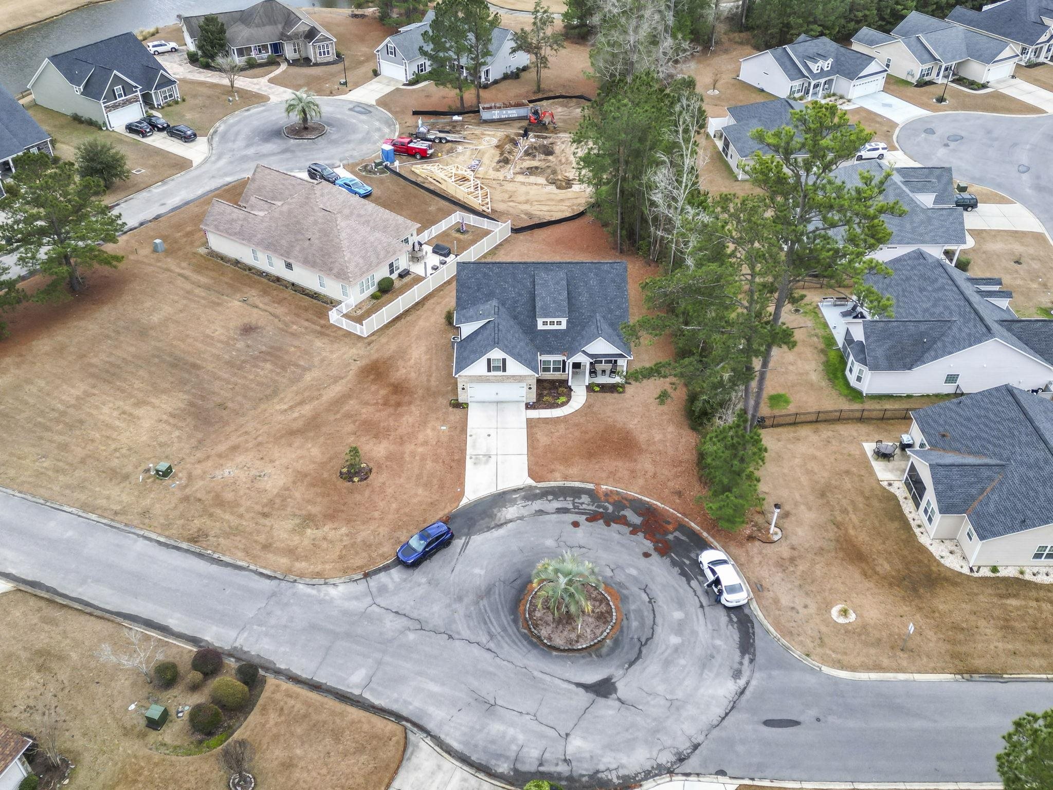 207 Putney Court Conway, SC 29526 - Photo 34 of 38 Aerial view of residential area