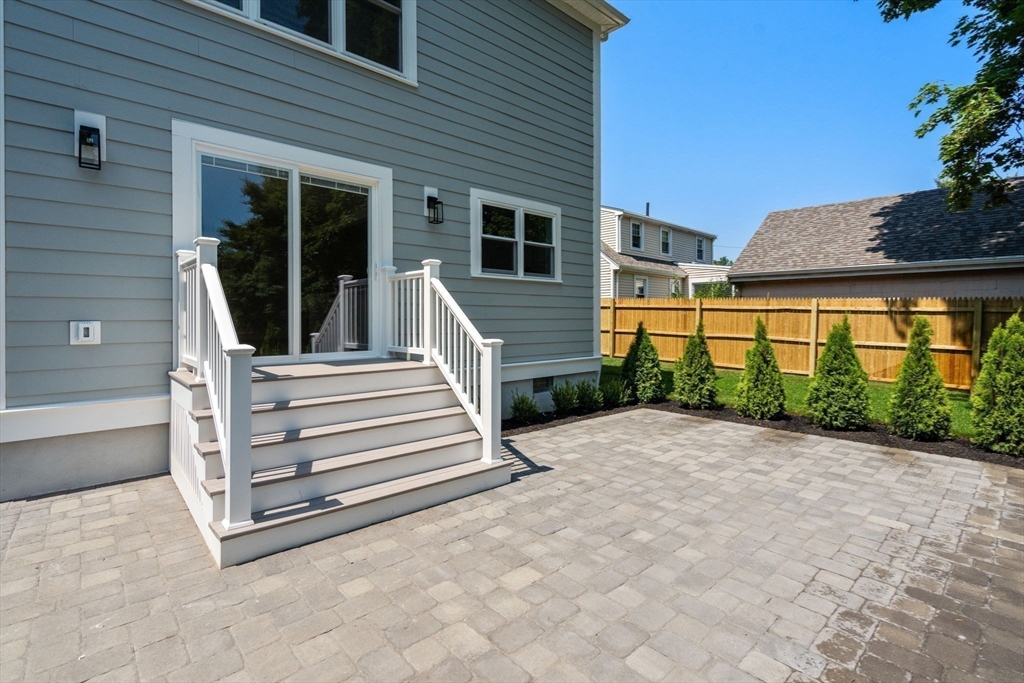 128 Webster Street Needham, MA 02494 - Photo 27 of 30 a view of a house with entryway and stairs