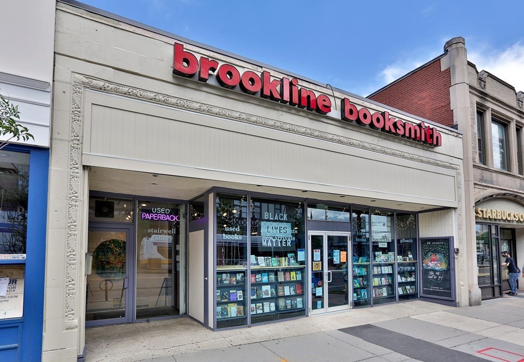 30 Powell Street, Unit 2 Brookline, MA 02446 - Photo 24 of 27 a view of a building with retail shops