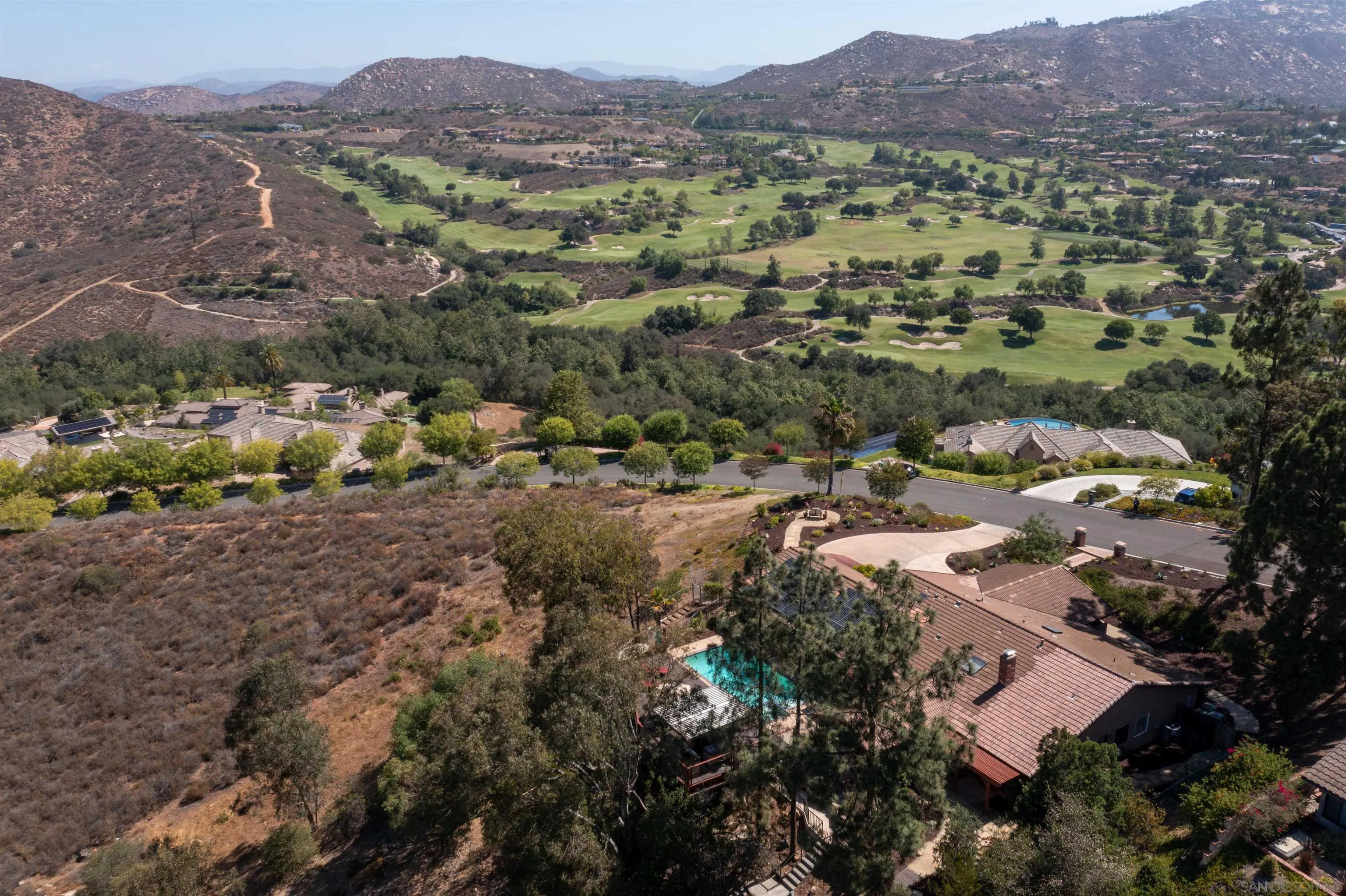 17758 Del Paso Drive Poway, CA 92064 - Photo 1 of 42 an aerial view of residential house and sandy dunes