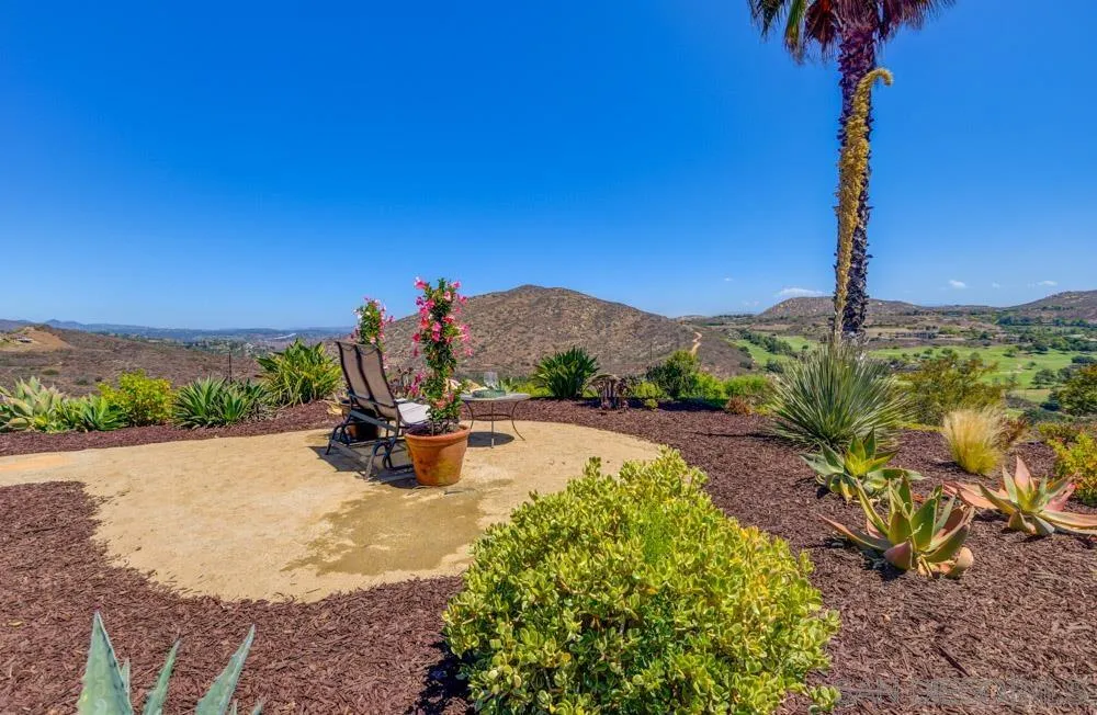 17758 Del Paso Drive Poway, CA 92064 - Photo 30 of 42 a view of a garden with a tree
