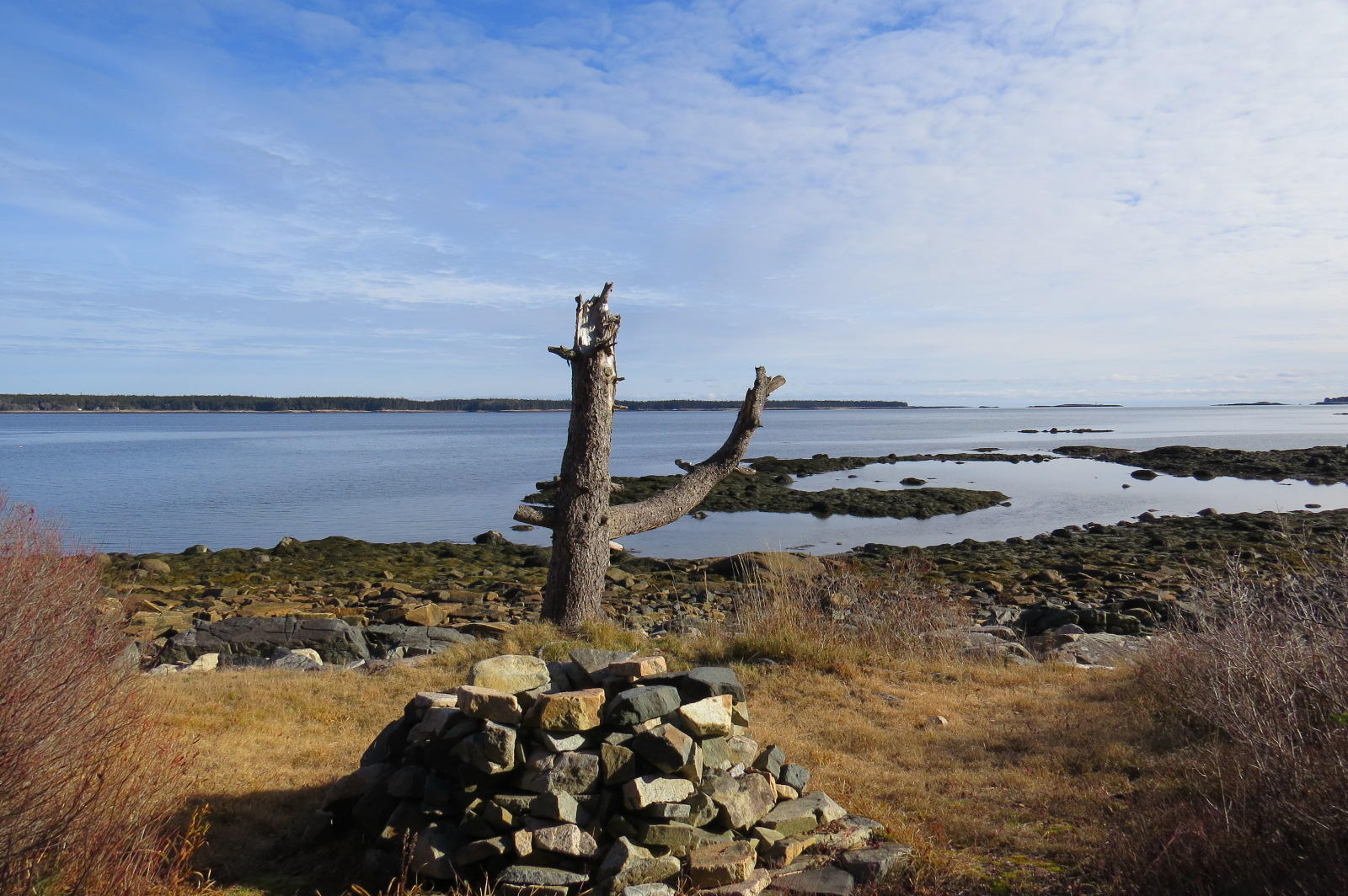 293 Paul Bunyan Road Corea, ME 04624 - Photo 7 of 35 Fire pit next to the shore