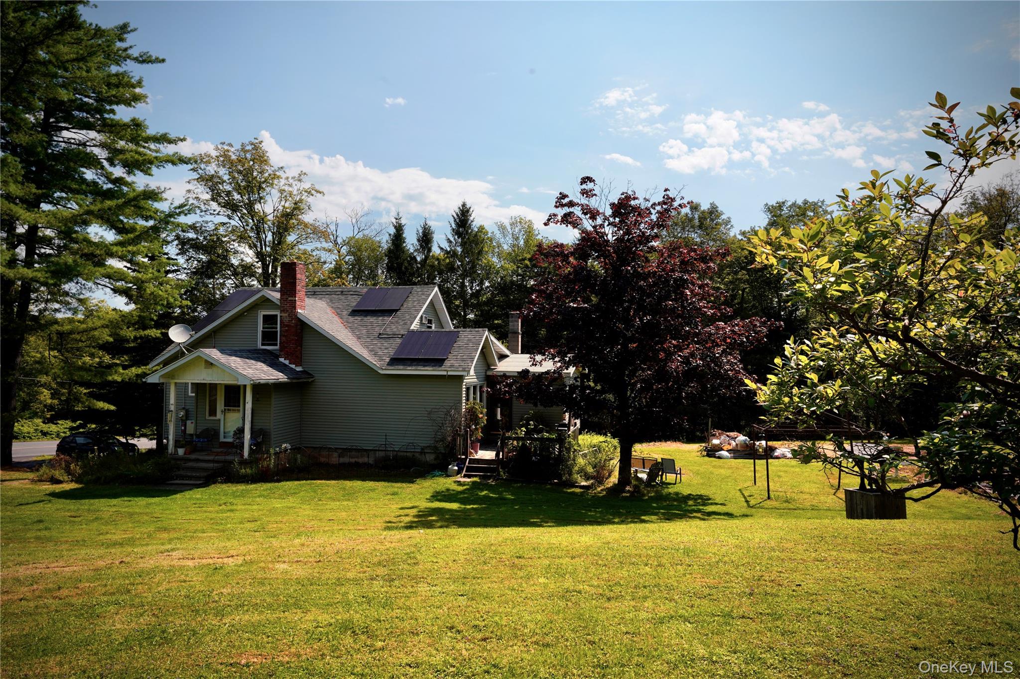 669 Shandelee Road Livingston Manor, NY 12758 - Photo 11 of 46 a front view of a house with a yard