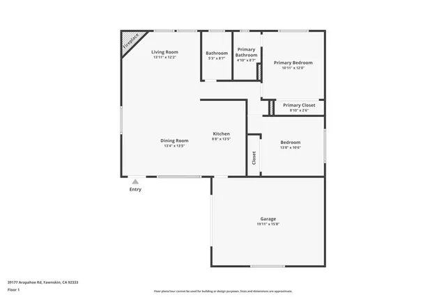 $415,000 | 39177 Arapahoe Road, Fawnskin, CA 92333