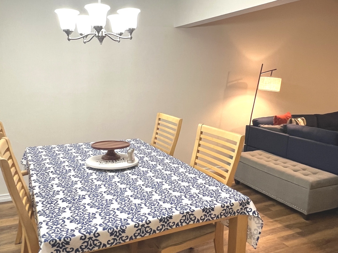 106 Spring Circle, Unit 106 Urbana, IL 61802 - Photo 6 of 18 a bedroom with a bed and a couch