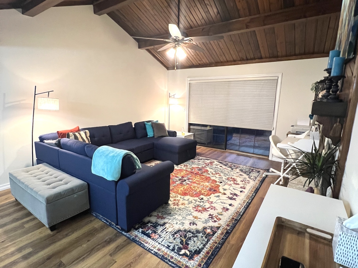 106 Spring Circle, Unit 106 Urbana, IL 61802 - Photo 8 of 18 a living room with furniture and a rug