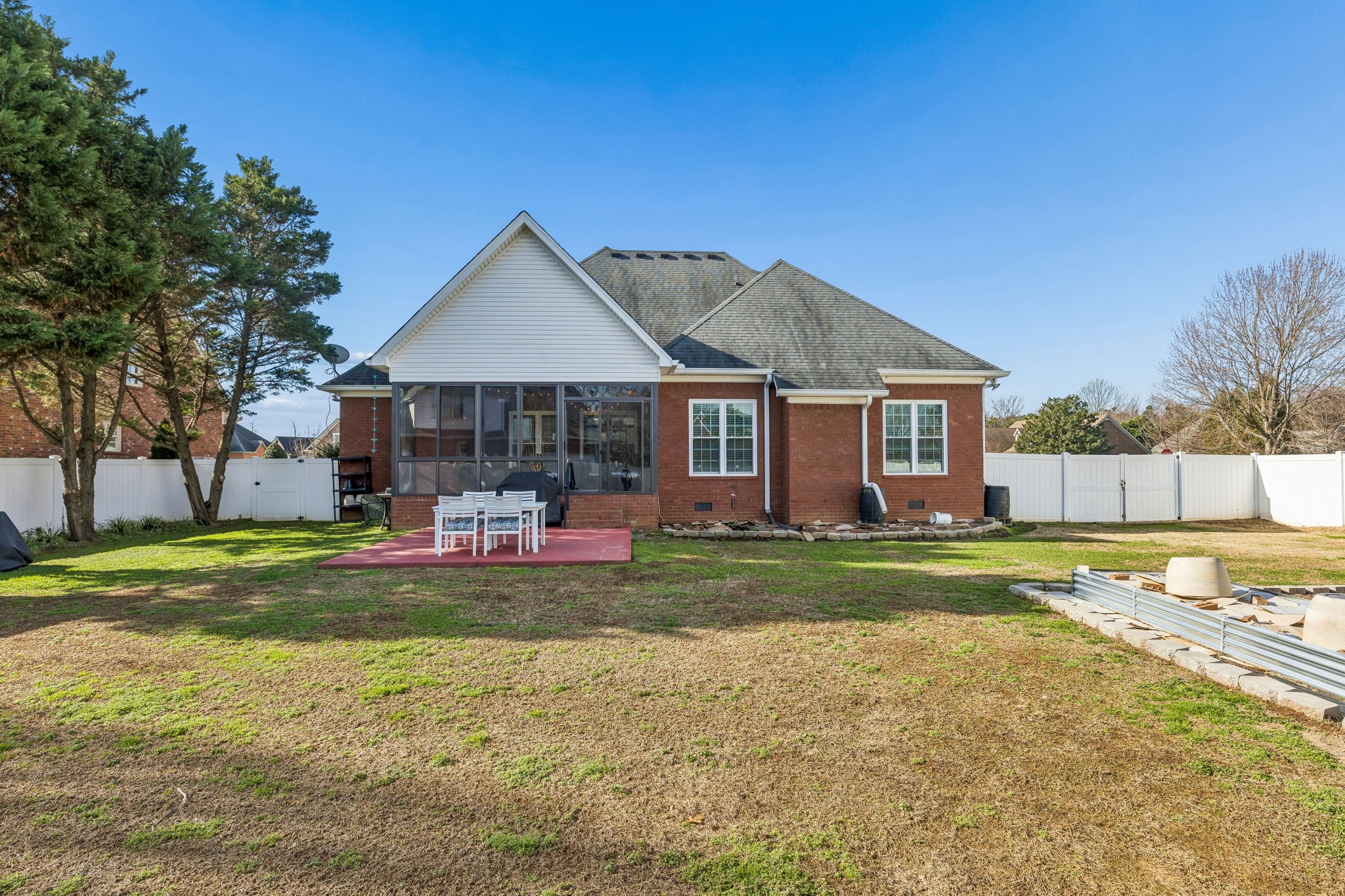 2172 Alexander Boulevard Murfreesboro, TN 37130 - Photo 40 of 46 a front view of a house with a yard table and chairs