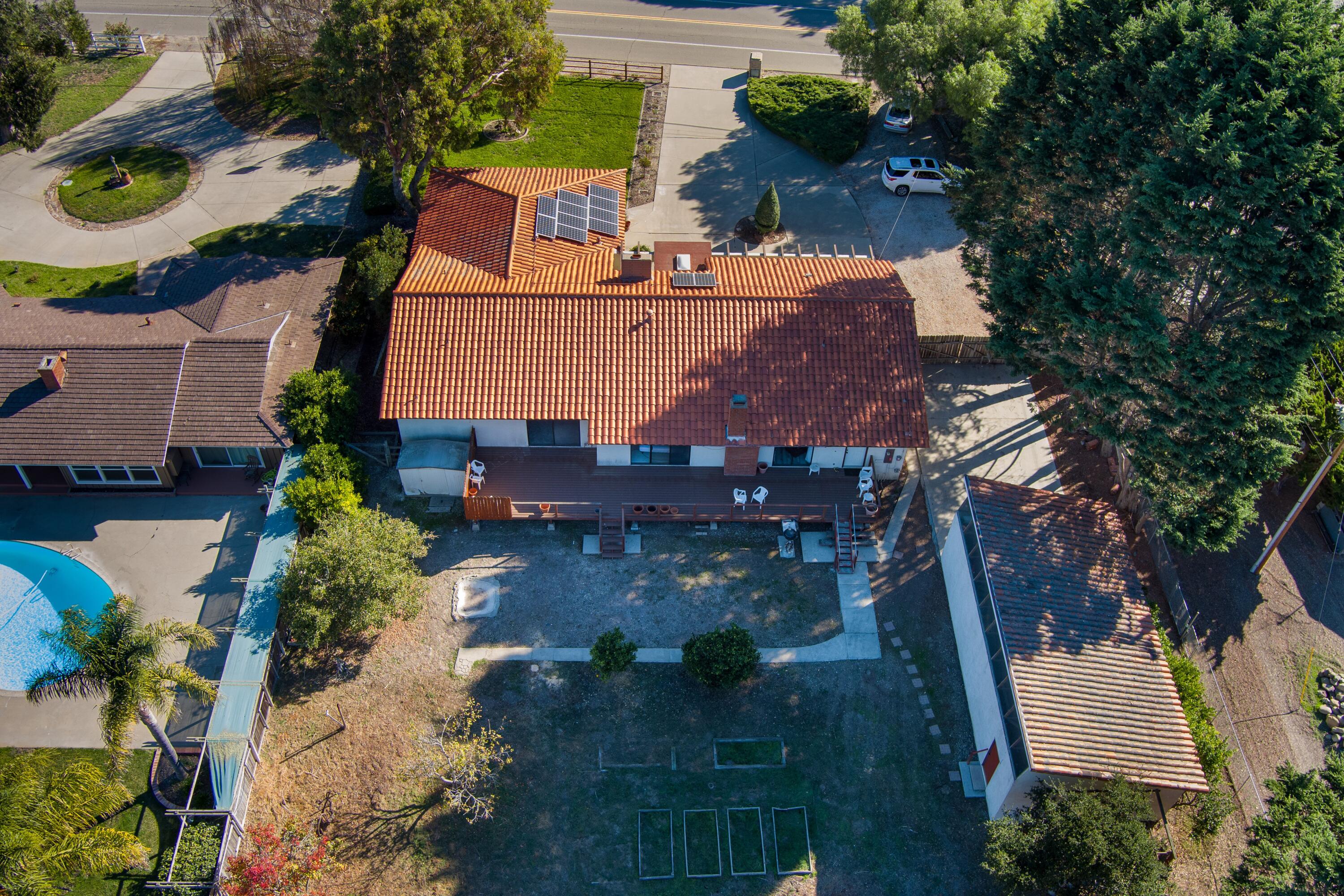 1401 San Miguelito Road Lompoc, CA 93436 - Photo 5 of 61 an aerial view of house with yard