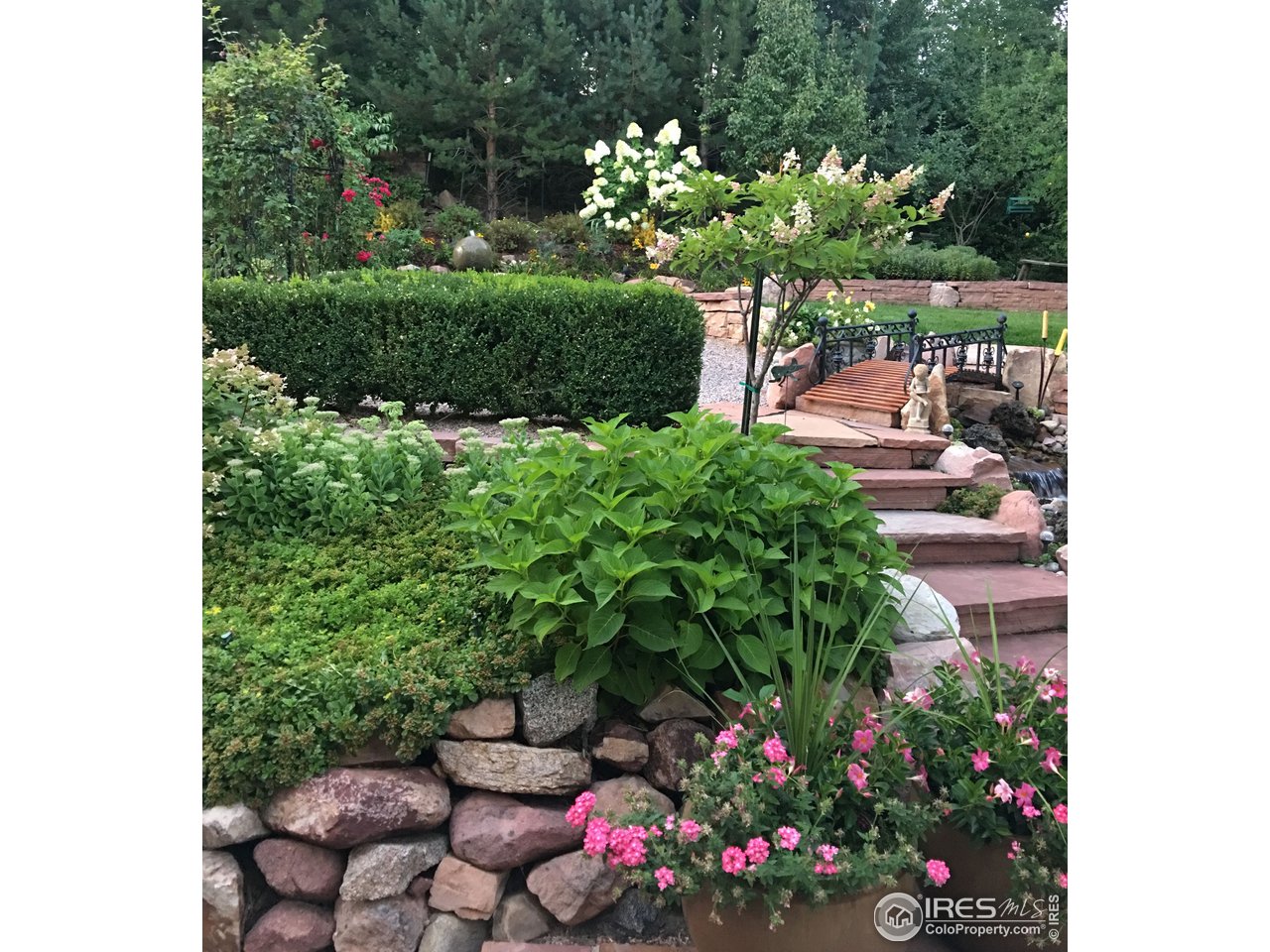 809 Pine Street Boulder, CO 80302 - Photo 34 of 38 a bunch of flowers are in a garden