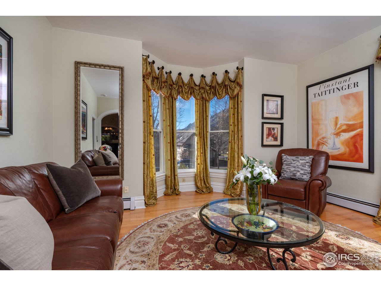 809 Pine Street Boulder, CO 80302 - Photo 5 of 38 a living room with furniture and a large window