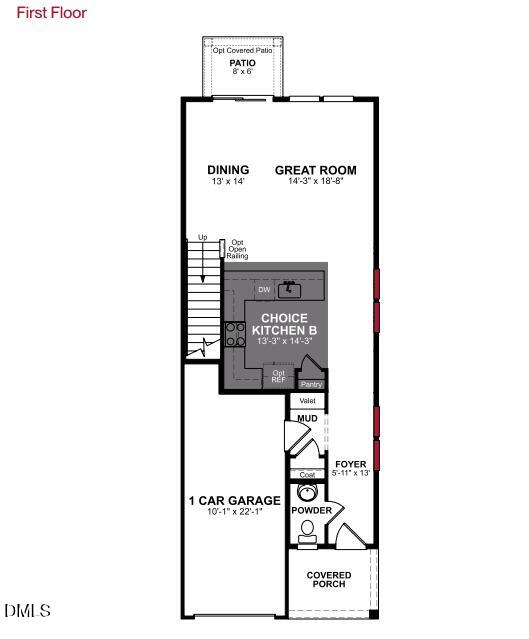 5018 Silver Brk Road Durham, NC 27703 - Photo 26 of 41 Lot 5 Townes on Leesville - 1st Floor