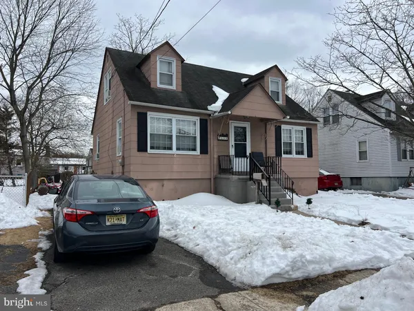 a car parked in front of house