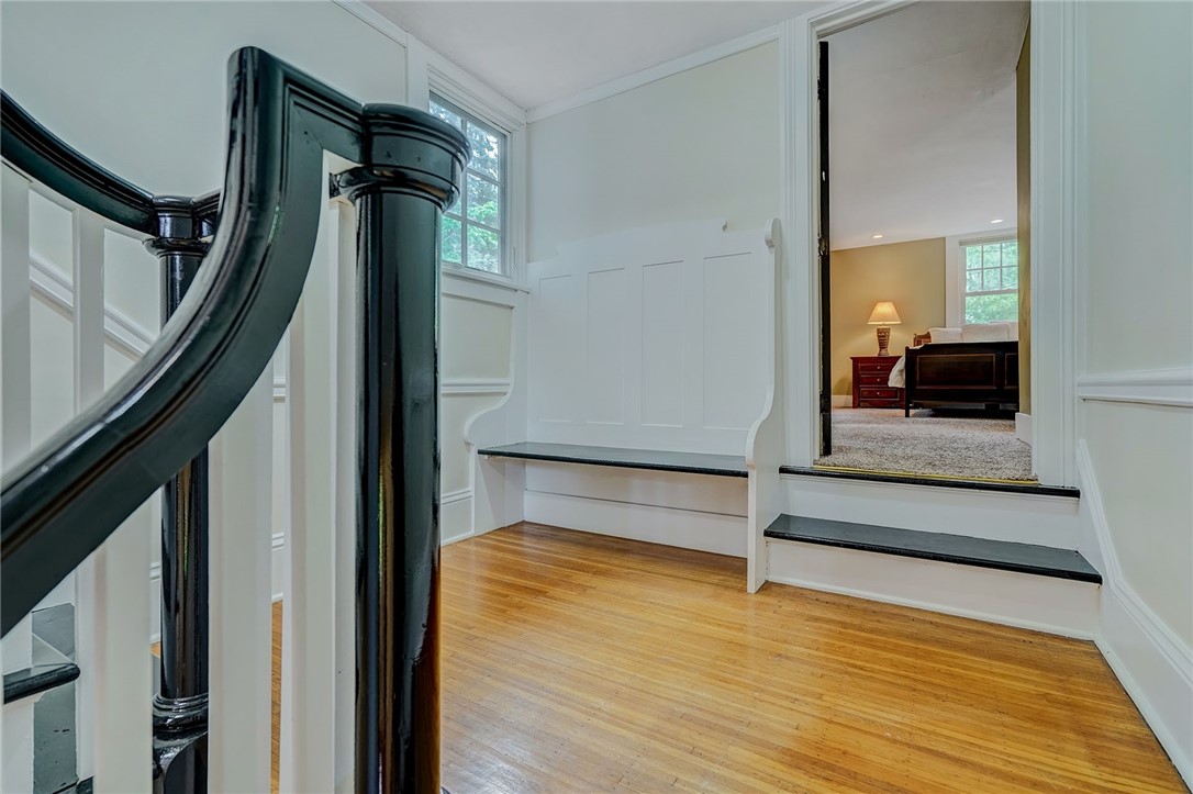 432 Penfield Road Brighton, NY 14625 - Photo 30 of 50 2ND FLOOR LANDING . . . HARDWOODS . . . VIEW INTO